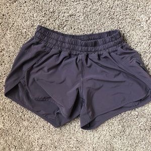 Lululemon purple tracker shorts
